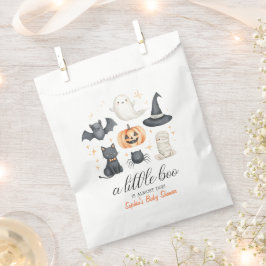 かわいいハロウィンベビーシャワーのお礼袋 リトルブー フェイバーバッグ