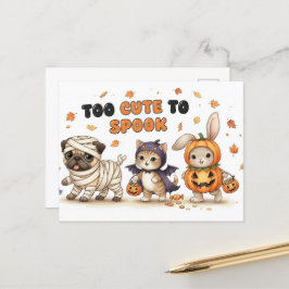 かわいいハロウィンポストカード ポストカード
