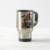かわいいハロウィンマグカップ コーヒーカップの中のエルフ | ハッピー トラベルマグ (正面右)