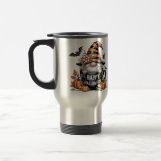 かわいいハロウィンマグカップ コーヒーカップの中のエルフ | ハッピー トラベルマグ