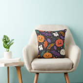 かわいいハロウィンマジックパターン クッション (椅子)
