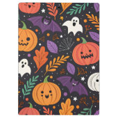 かわいいハロウィンマジックパターン クリップボード (裏面)
