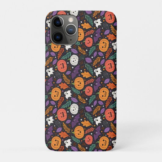 かわいいハロウィンマジックパターン Case-Mate iPhoneケース (裏)