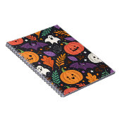 かわいいハロウィンマジック柄 ノートブック (右側)