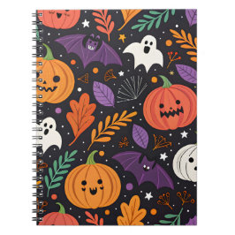 かわいいハロウィンマジック柄 ノートブック