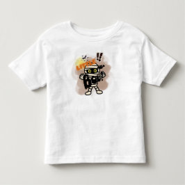 かわいいハロウィンミイラTシャツ リトルブー トドラーTシャツ