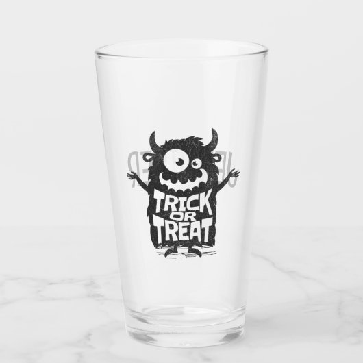かわいいハロウィンモンスター タンブラーグラス (正面)