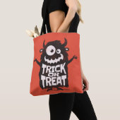 かわいいハロウィンモンスター トートバッグ (クローズアップ)