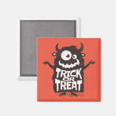 かわいいハロウィンモンスター マグネット (正面/裏面)