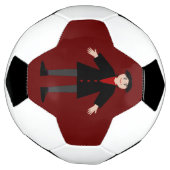 かわいいハロウィンヴァンパイア サッカーボール (回転)