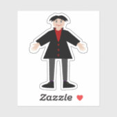 かわいいハロウィンヴァンパイア シール (シート)