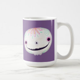 かわいいハロウィン不気味デコレーションシュガースカル コーヒーマグカップ
