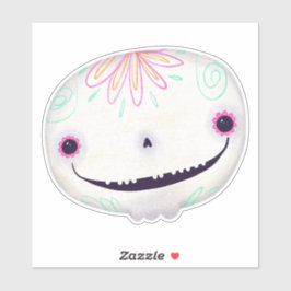 かわいいハロウィン不気味デコレーションシュガースカル シール