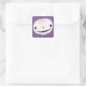 かわいいハロウィン不気味デコレーションシュガースカル スクエアシール (バッグ)