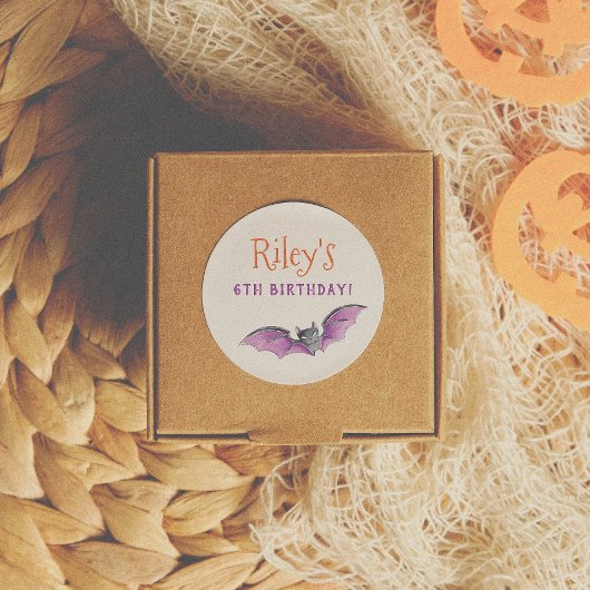 かわいいハロウィン不気味誕生日をゲットしよう ラウンドシール