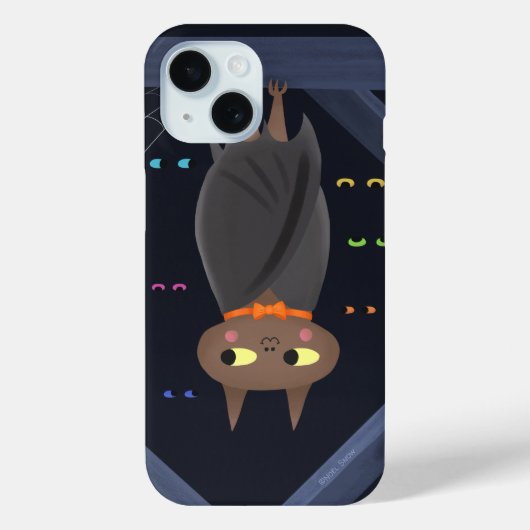 かわいいハロウィン吸血鬼バット Case-Mate iPhoneケース (裏面)