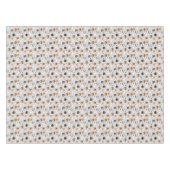 かわいいハロウィン猫と幽霊柄 テーブルクロス (正面(横))