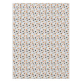 かわいいハロウィン猫と幽霊柄 テーブルクロス (正面)