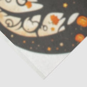 かわいいハロウィン猫月かぼちゃ 薄葉紙 (詳細)