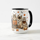 かわいいハロウィン猫 マグカップ (正面右)