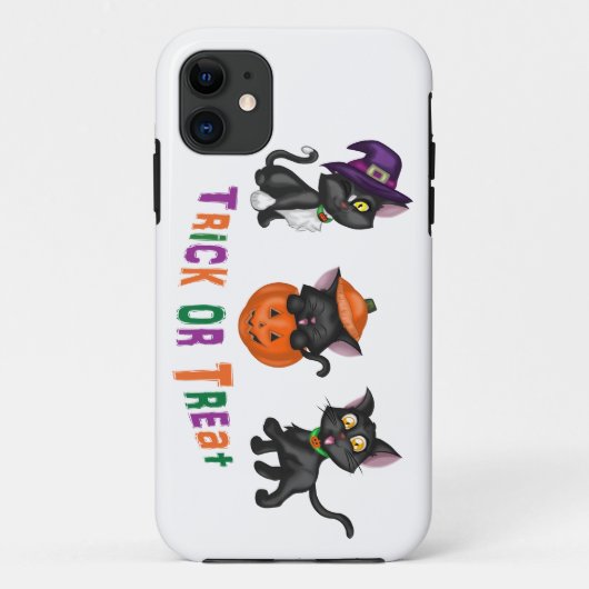 かわいいハロウィン猫 Case-Mate iPhoneケース (裏面)