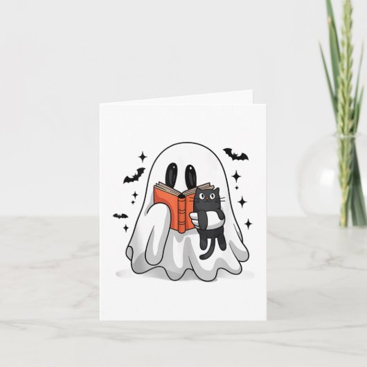 かわいいハロウィン読幽霊のブックタンクTop_1 カード (正面)