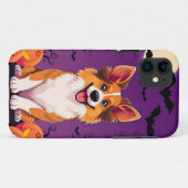 かわいいハロウィン+いたずらなブー+パピー+エネルギー 🎃🐾 Case-Mate iPhoneケース (裏面(横))