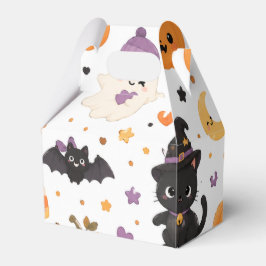かわいいハロウィン ねこ おばけ かぼちゃ コウモリ フェイバーボックス