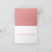 かわいいハロウィン グリーティング カード (内部)