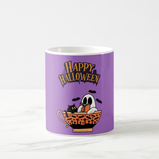 かわいいハロウィン コーヒーマグカップ (中央)