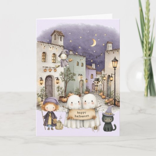 かわいいハロウィン シーズンカード (正面)