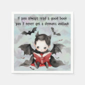 かわいいハロウィン！👻 スタンダードカクテルナプキン (正面)