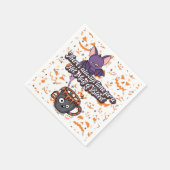 かわいいハロウィン！👻 スタンダードカクテルナプキン (角)