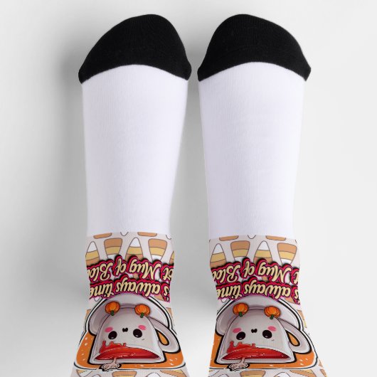 かわいいハロウィン！👻 ソックス (上部)