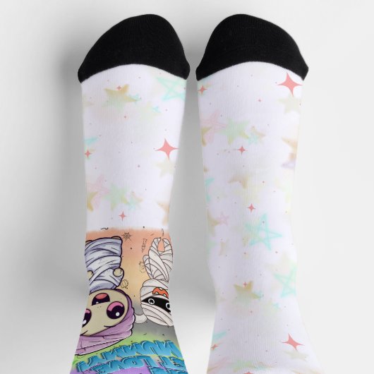 かわいいハロウィン！👻 ソックス (上部)