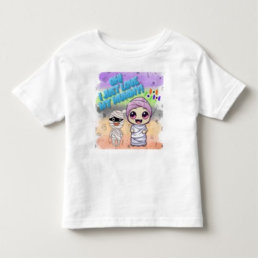 かわいいハロウィン！👻 トドラーTシャツ (正面)