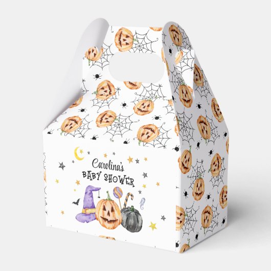 かわいいハロウィン フェイバーボックス (正面サイド)