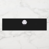 かわいいハロウィン ペットボトルラベル (シングルラベル)