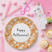 かわいいハロウィン ペーパープレート (パーティー)