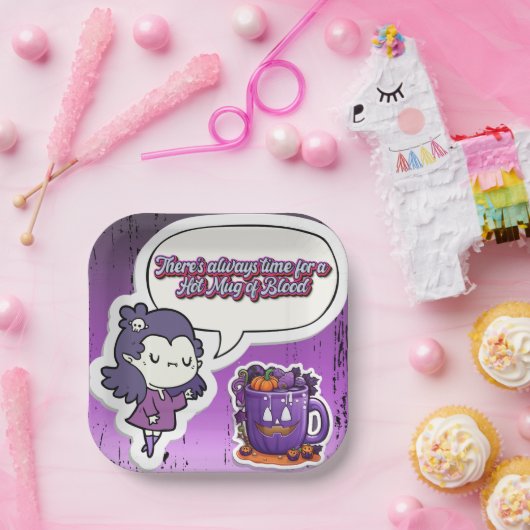 かわいいハロウィン！👻 ペーパープレート (パーティー)