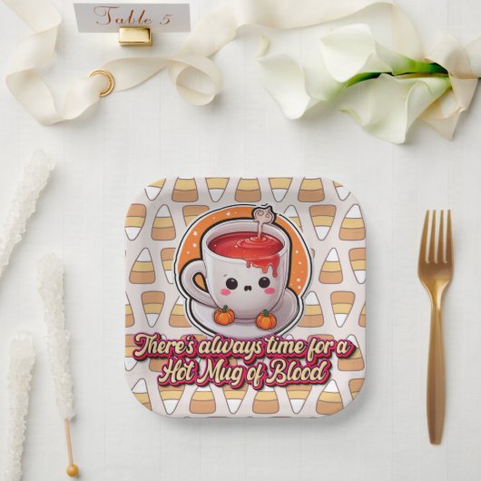 かわいいハロウィン!👻 ペーパープレート (ウェディング)