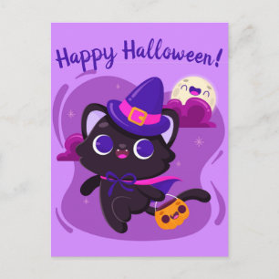 かわいいハロウィン ポストカード