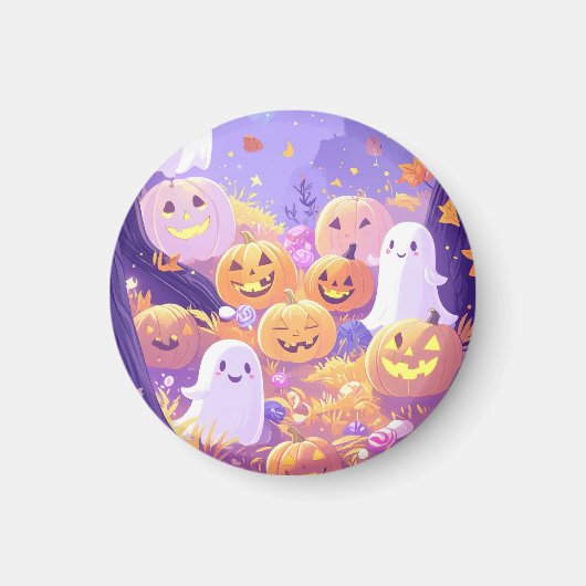 かわいいハロウィン マグネット (正面)
