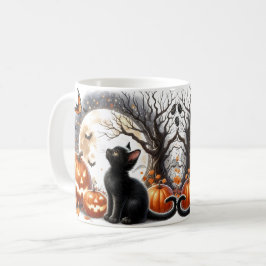 かわいいハロウィン 猫 かぼちゃ おばけ マグカップ