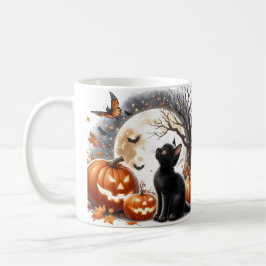 かわいいハロウィン 猫 かぼちゃ おばけ マグカップ