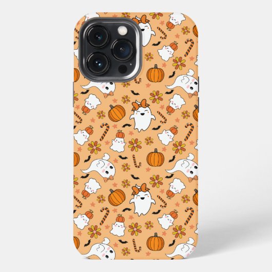かわいいハロウィン iPhoneケース (裏面)