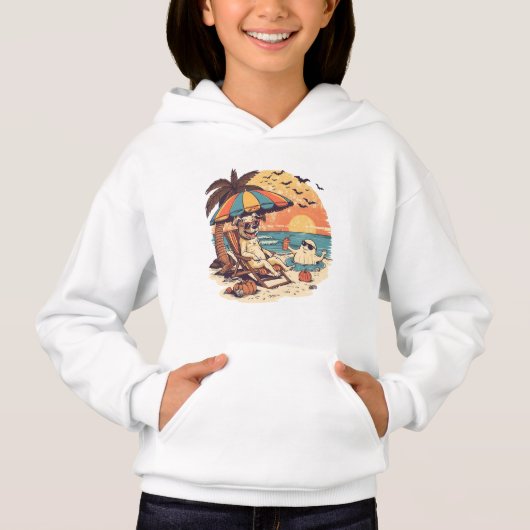 かわいいハロウィンTシャツ for 男女の子供 (正面)
