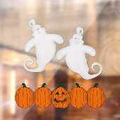 かわいいハロウィーンとカボチャ ウィンドウサイン (シート2)