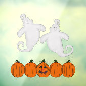 かわいいハロウィーンとカボチャ ウィンドウサイン (シート3)