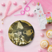 かわいいハロウィーンのウィッチブードゥードールプレート ペーパープレート (パーティー)